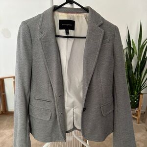 Banana republic petite grey cardigan